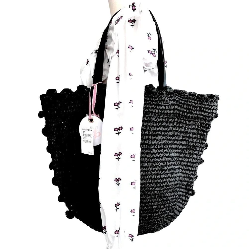 BTB LOS ANGELES Leah tote in Black O/S - Picture 7 of 7